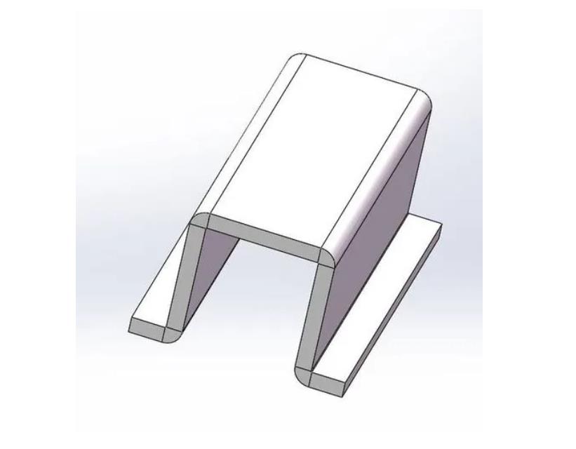 波阳U型槽折弯件